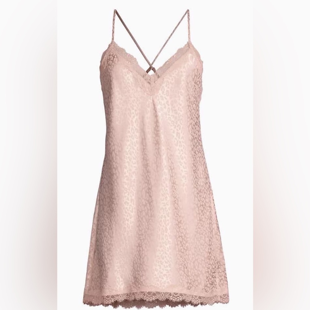 Brand New and Authentic In Bloom Beatrice Jacquard & Lace Slip
